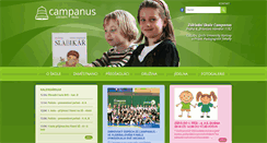 Desktop Screenshot of campanus.cz